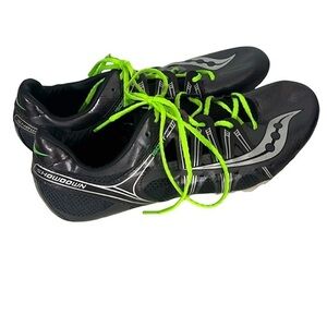 Saucony Men’s Isofit Showdown Track Spikes Running Racing Shoes Size 9